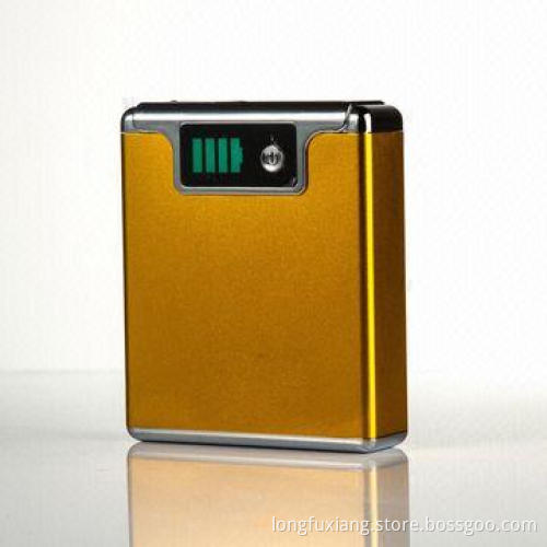 Power bank, CE/FCC/ROHS with dual USB and 2 torches
